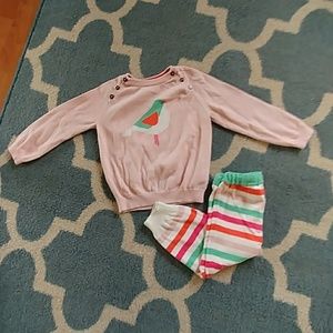 12-18 mo Easter Mini Boden sweater/pant set